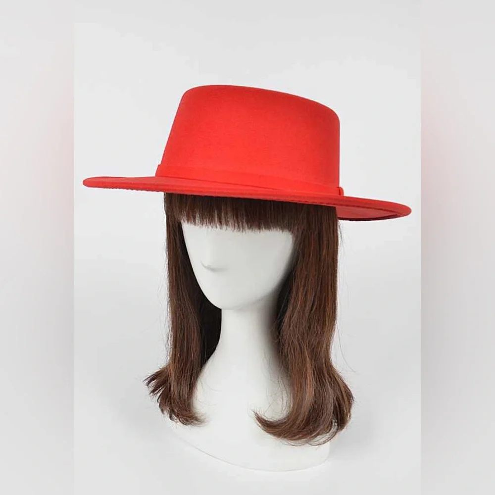 Western Cowboy Fedora Hat - Picture 6 of 9